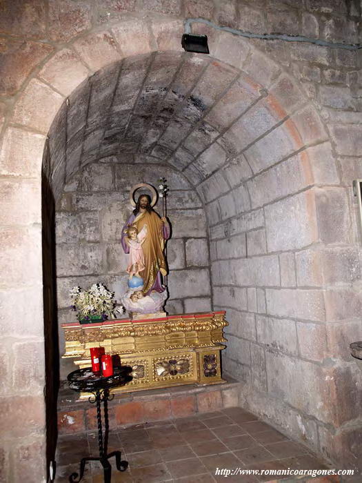 CAPILLA DE SAN JOSÉ EN EL MURO NORTE